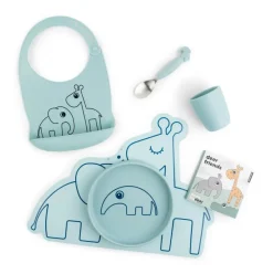 Done by Deer Kinderservies Cadeauset Siliconen Blue