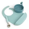 Done by Deer Peekaboo Kinderservies First Meal set Deer friends Blue