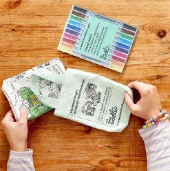 eat sleep doodle Placemat to go Working Wheels