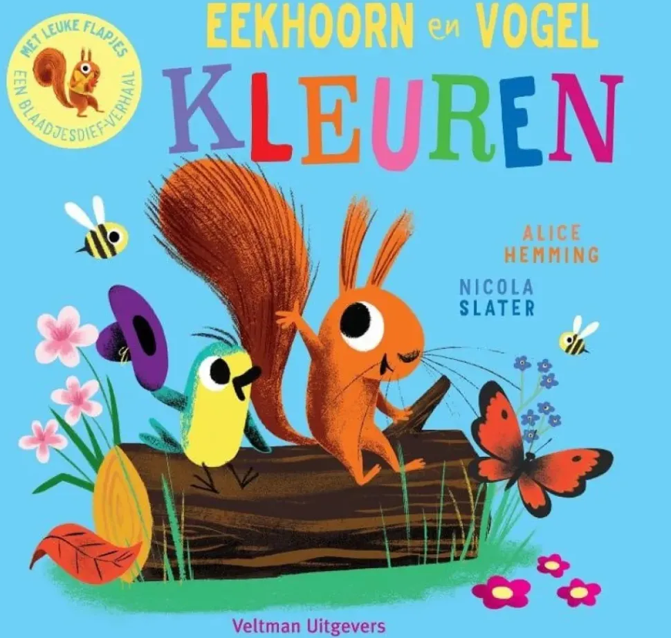 Eekhoorn en Vogel Kleuren