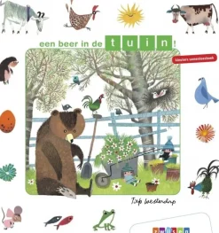 een beer in de tuin!