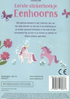 Eerste stickerboekje Eenhoorns