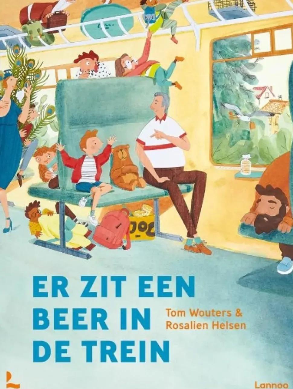 Er zit een beer in de trein