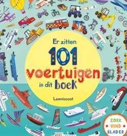 Er zitten 101 voertuigen in dit boek