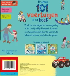 Er zitten 101 voertuigen in dit boek