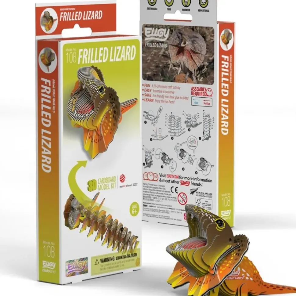 Eugy 3D Bouwpakket Hagedis