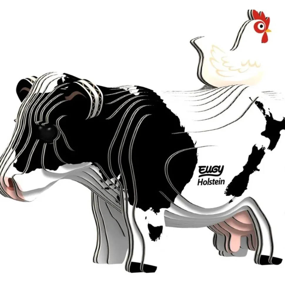 Eugy 3D Bouwpakket Holstein Koe