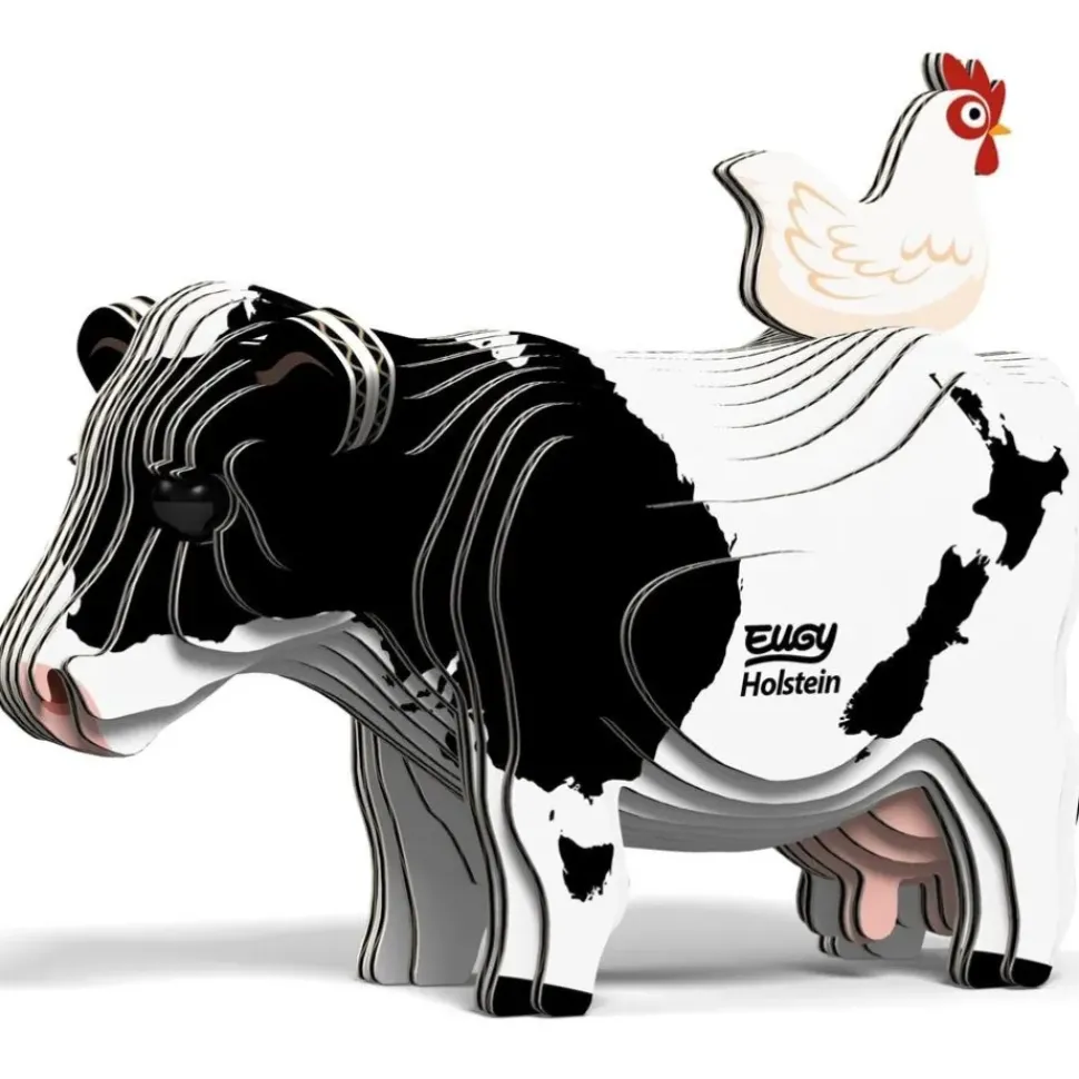 Eugy 3D Bouwpakket Holstein Koe