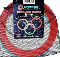 Eureka Acrobat Jongleer Ringen Junior 24cm Set 3-delig