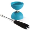Eureka Acrobat Rubber Diabolo Lichtblauw met Alu Handstokken