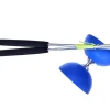 Eureka Acrobat Rubber Diabolo Blauw met Alu handstokken