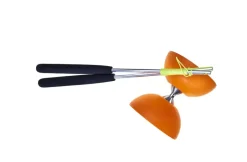 Eureka Acrobat Rubber Diabolo Oranje met Alu handstokken