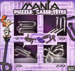 Eureka Breinbreker Puzzel Mania Set 4-delig Paars