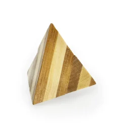 Eureka 3D Bamboo Puzzle Pyramid