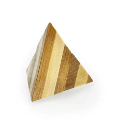Eureka 3D Bamboo Puzzle Pyramid