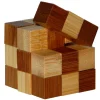 Eureka 3D Bamboo Puzzle Snake Cubes