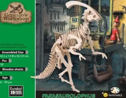 Eureka 3D Hout Model Gepetto´s Parasaurolophus