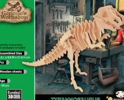 Eureka 3D Hout Model Gepetto´s Tyrannosaurus