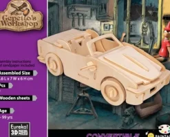 Eureka 3D Hout Model Gepetto´s Convertible