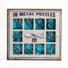 Eureka Metal Puzzle Blauw Set 10-delig