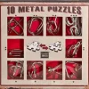 Eureka Metal Puzzle Oranje Set 10-delig