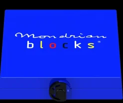 Eureka Mondrian Blocks Blue Edition