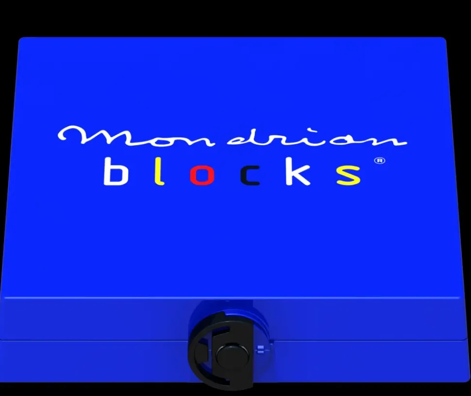 Eureka Mondrian Blocks Blue Edition