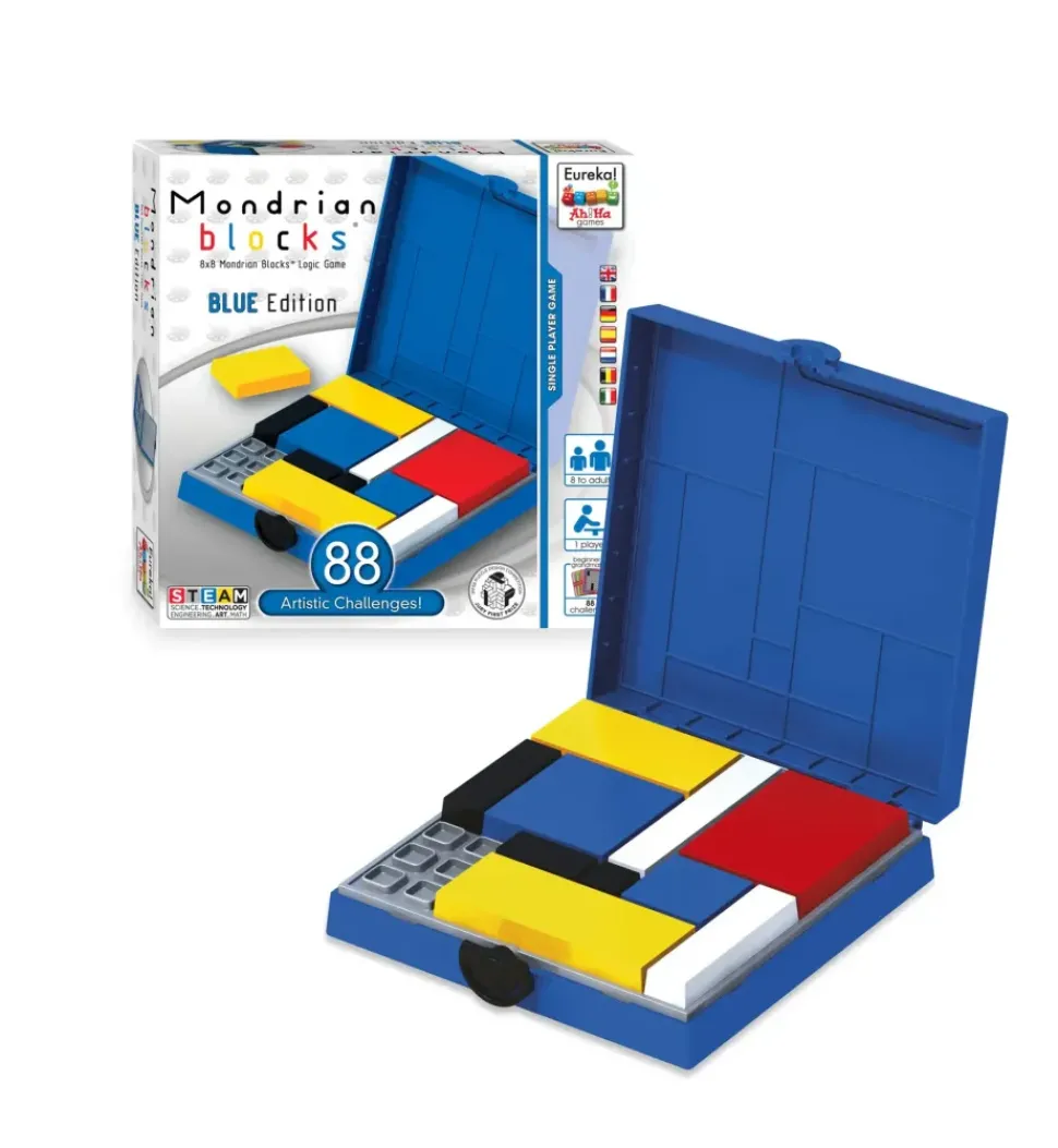 Eureka Mondrian Blocks Blue Edition
