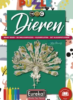 Eureka Puzzelboek 3D Dieren