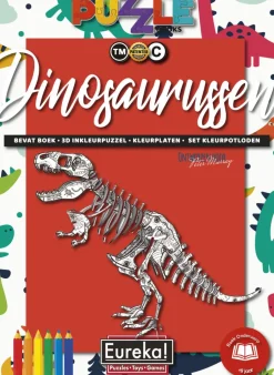 Eureka Puzzelboek 3D Dino's