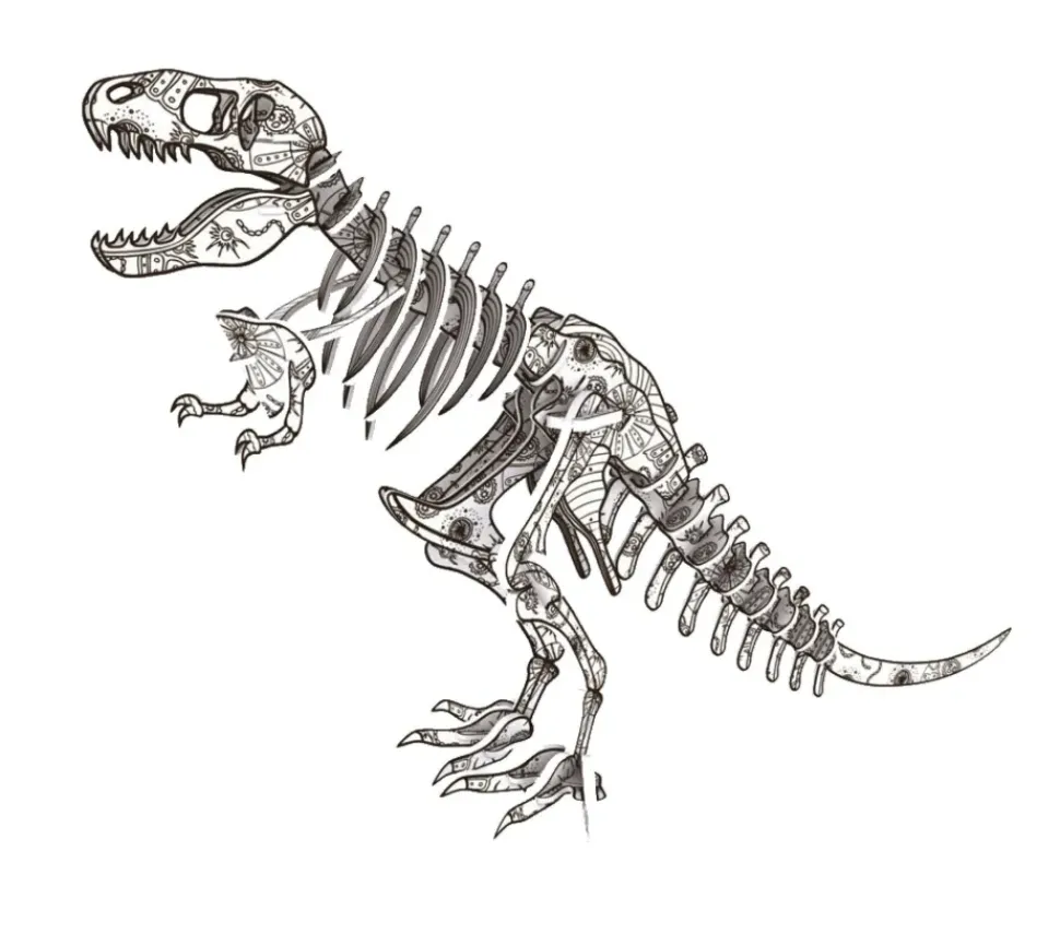 Eureka Puzzelboek 3D Dino's