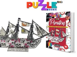 Eureka Puzzelboek 3D Piraten
