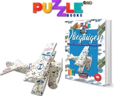 Eureka Puzzelboek 3D Vliegtuigen