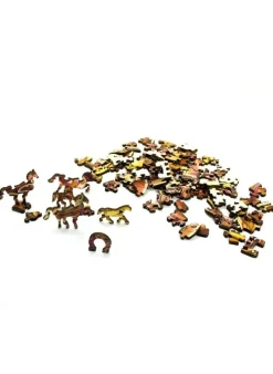 Eureka Rainbo Houten Puzzel Wild Paard 103pcs