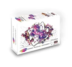 Eureka Regenboog Houten Puzzel Unicorn