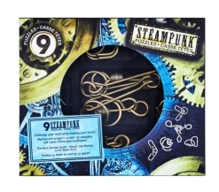 Eureka Steampunk Puzzel Blauw Set 9-delig