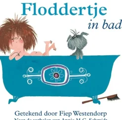 Floddertje in bad