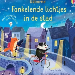 Fonkelende lichtjes in de stad