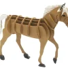 Fridolin 3D Papiermodel Haflinger Paard