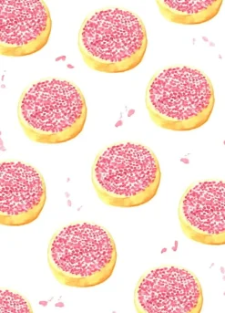 Fritsy Postkaart Beschuit met Muisjes Roze