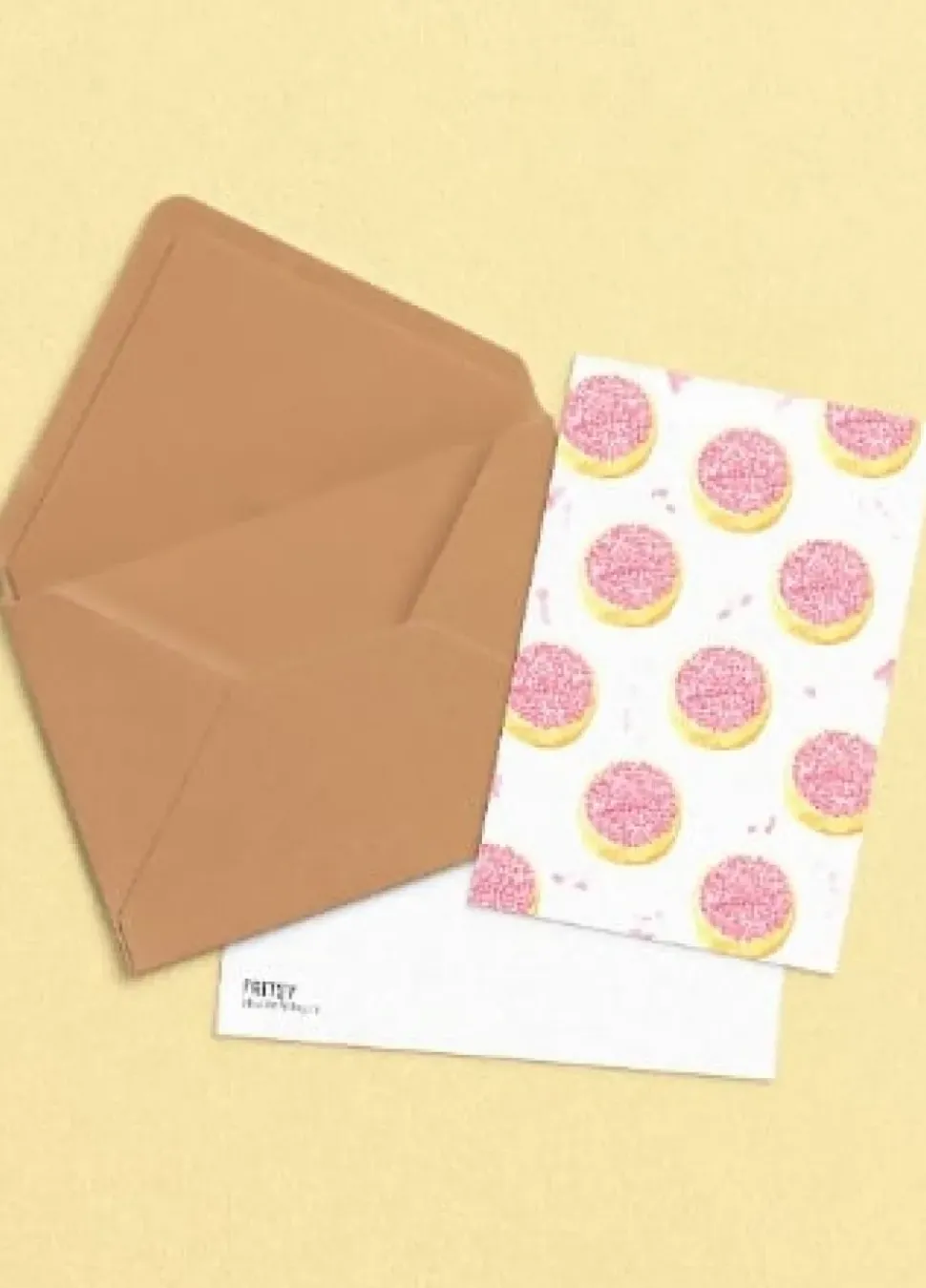 Fritsy Postkaart Beschuit met Muisjes Roze