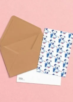 Fritsy Postkaart Delfts Blauw