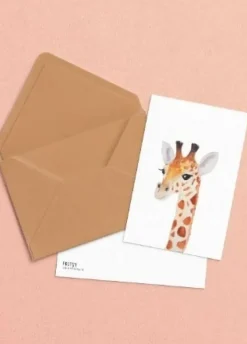 Fritsy Postkaart Giraffe