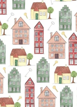 Fritsy Postkaart Huizen