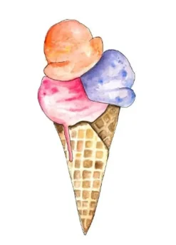 Fritsy Postkaart Italiaans IJs