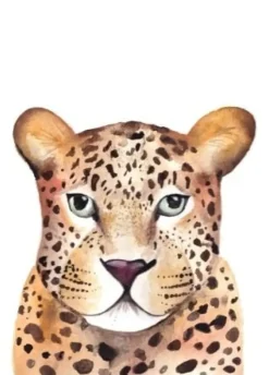 Fritsy Postkaart Luipaard