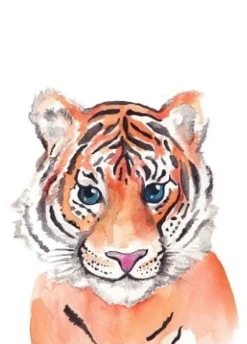 Fritsy Postkaart Tijger