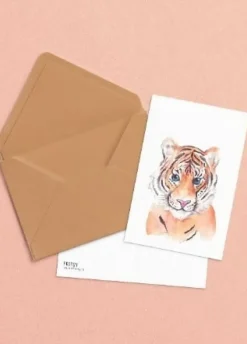 Fritsy Postkaart Tijger