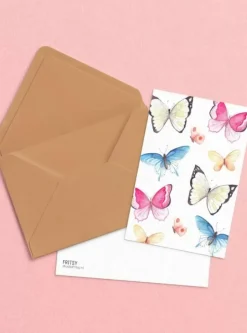 Fritsy Postkaart Vlinders