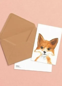Fritsy Postkaart Vos